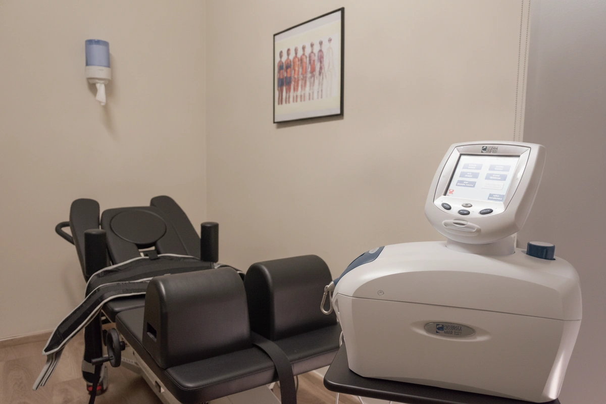 Traction Therapy at AK Drousiotis Physiotherapy, Limassol